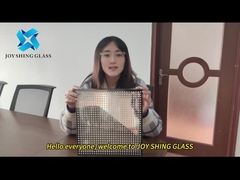 Warm Edge Geïsoleerd Glas Custom: Keramisch geglazuurd oppervlak