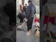 15 mm kristalgeharde glasfragmenten