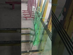 10 mm helder gehard glas voor de beveiligingsrail