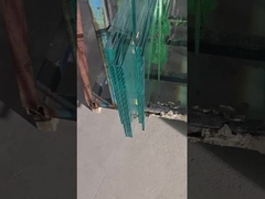 15 mm ultra helder gehard glas met gepolijste rand