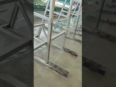 op maat gehard ultradoorzichtige glazen leuning