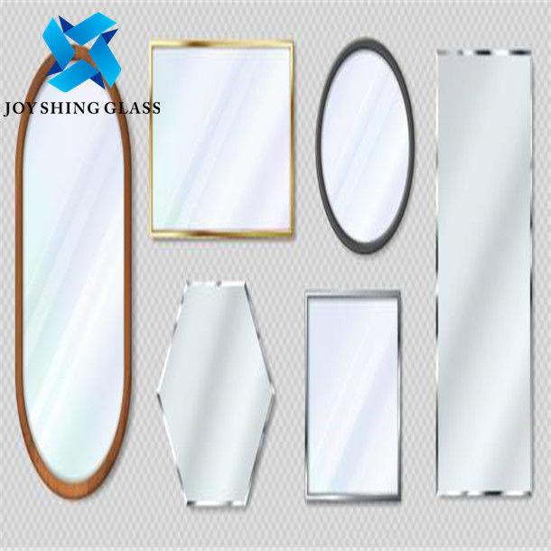 Spiegel van het douane Super Dunne Glas 1mm 1.8mm 4mm Aluminium Met een laag bedekte Spiegel