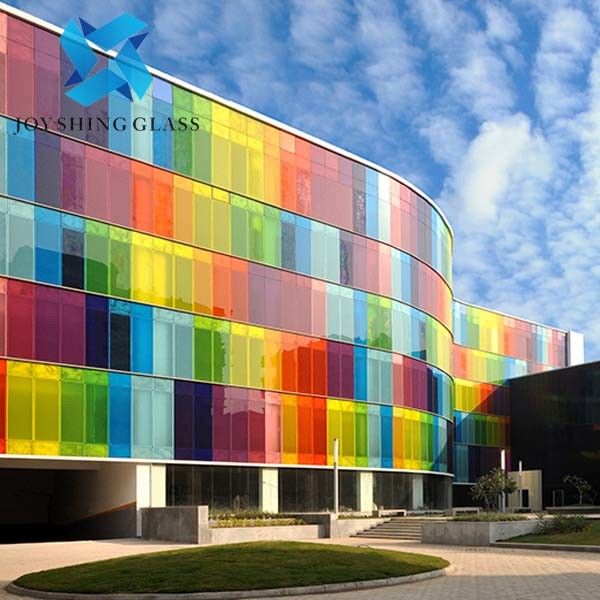 Gekleurd gelaagd gebouwglas, gestreken reflecterend gelaagd glasplaat