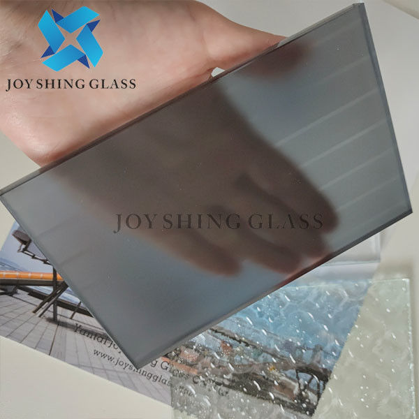 Grey Acid Etched Glass 3mm tot 19mm voor de Decoratieve Muur van de Glasverdeling