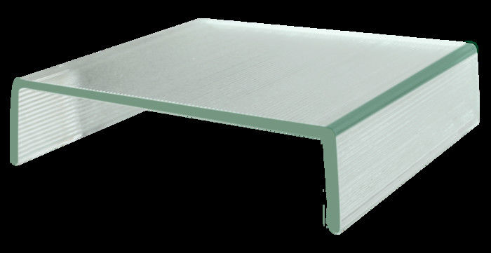 Ultra helder U-profiel glas 6 mm 7 mm 8 mm laag ijzer U-kanaal gehard glas