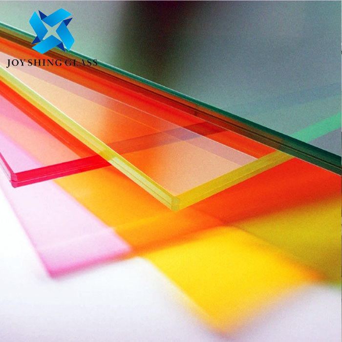Gekleurd gelaagd glas 5+5mm Decoratief gelaagd glas PVB-interlayer