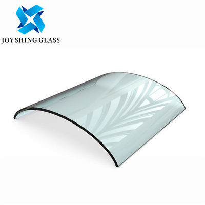Laag ijzer gebogen gehard glas