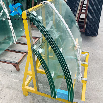 Gepersonaliseerd gebogen ultra helder gehard gelaagd glas voor aquaria