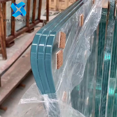 Gepersonaliseerd 10+10+10mm Triple Tempered Laminated Glass voor vloeren