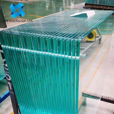 F-groen getinte gehard glas 8 mm gehard warmtegewaterd glas