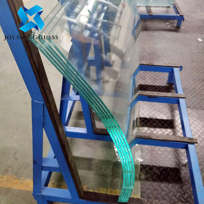 8 mm ultra helder gebogen gehard glas 5/16
