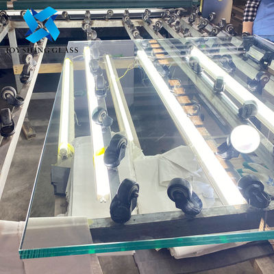 Doorzichtig gehard gelaagd glas 26.28mm PVB veiligheidsgelaagd glas