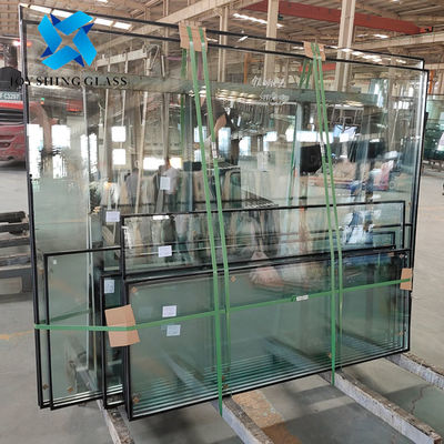 Gepersonaliseerde vorm 6+12A+6 Helder geïsoleerd glas voor zonnekamer