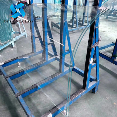 12 mm ultra helder gebogen gehard glas voor gebogen glasbeveiliging