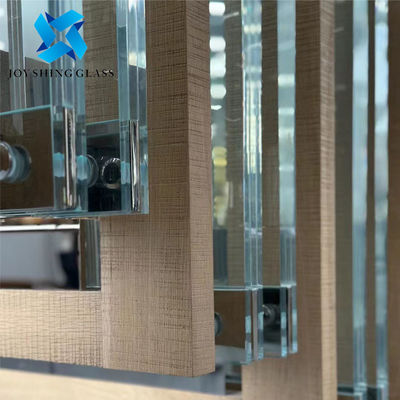 Dubbelglazen glas 8,38 mm ultra helder gelaagd glas voor splitsing