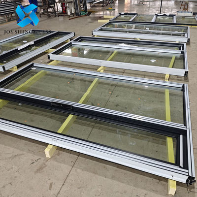 Horizontale schuifdeur van aluminium glas voor woonkamer