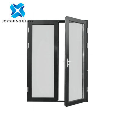 Houten deuren met UPVC-kasten, serie 60, met UPVC-profiel