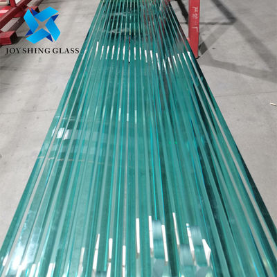 Gepersonaliseerd 10 mm ultra helder gehard glas met gepolijste randen