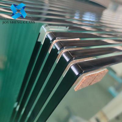Gepersonaliseerd 15 mm helder gehard glas voor terrassen